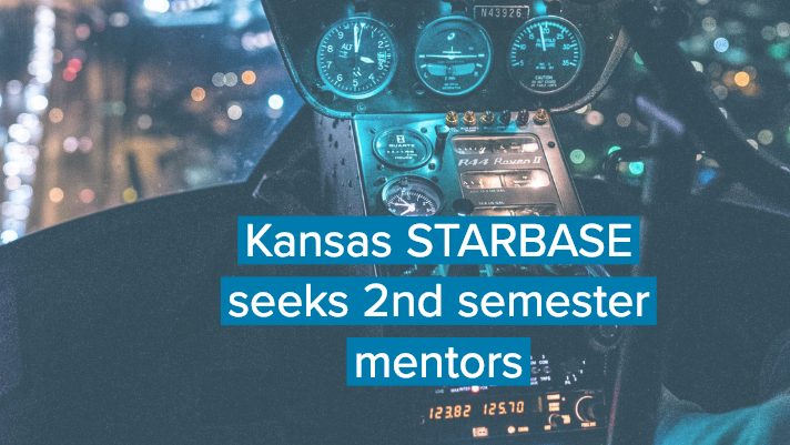 Kansas STARBASE seeks 2nd semester mentors