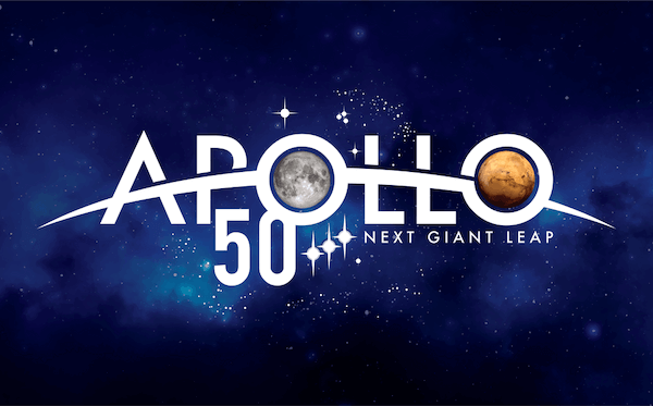 Apollo 50th logo